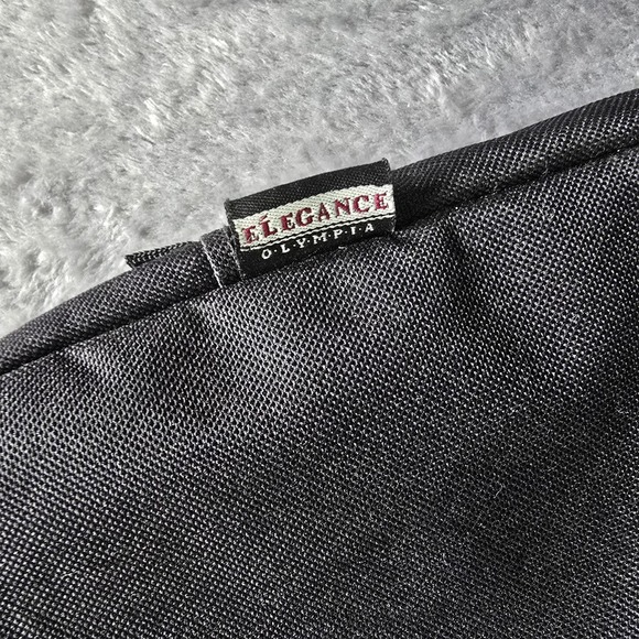 Elegance Olympia Black Padded Laptop Case Bag 16x13 - Picture 7 of 8